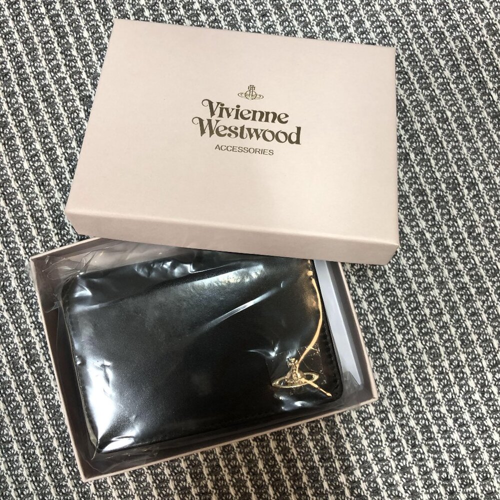 Vivienne Westwood Black card wallet